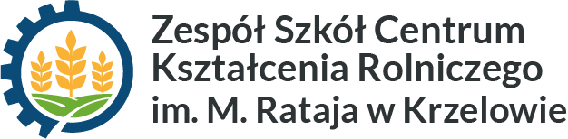 Logotyp Zespół Szkół Centrum Kształcenia Rolniczego im. M. Rataja w Krzelowie